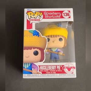 #136 Huckleberry Pie Funko Pop! Retro Toys Strawberry Shortcake Vinyl Figure